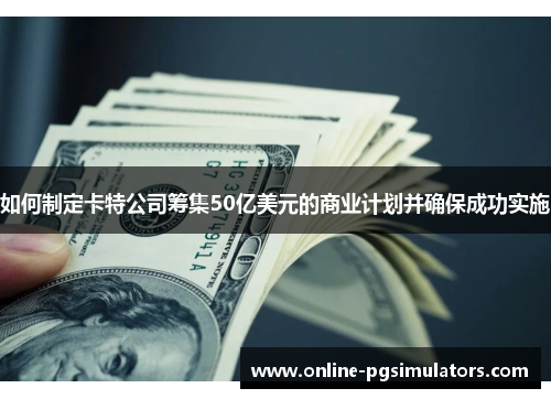 如何制定卡特公司筹集50亿美元的商业计划并确保成功实施