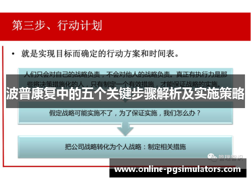 波普康复中的五个关键步骤解析及实施策略